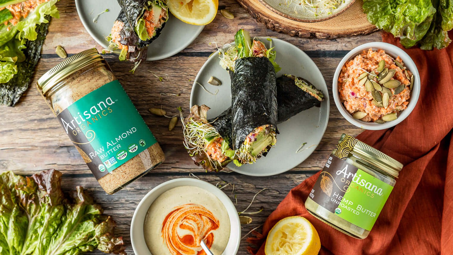 Image of Veggie Nori Wraps | Whole30, Vegan