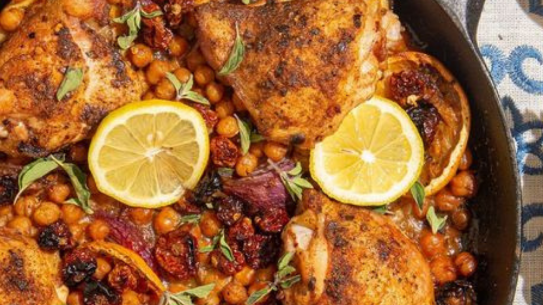 Image of Harissa Chicken and Chickpeas