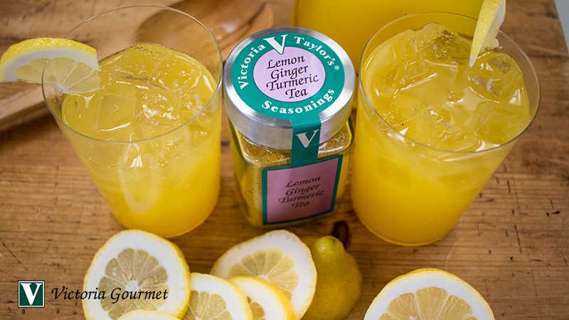 Image of Arnold Palmer with Lemon Ginger Turmeric Tea