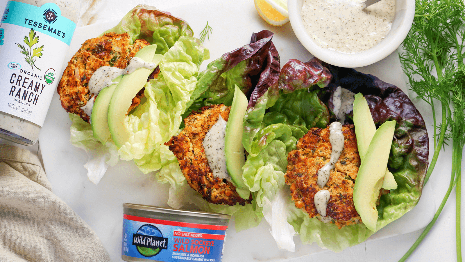 Image of Whole 30 Salmon Burgers