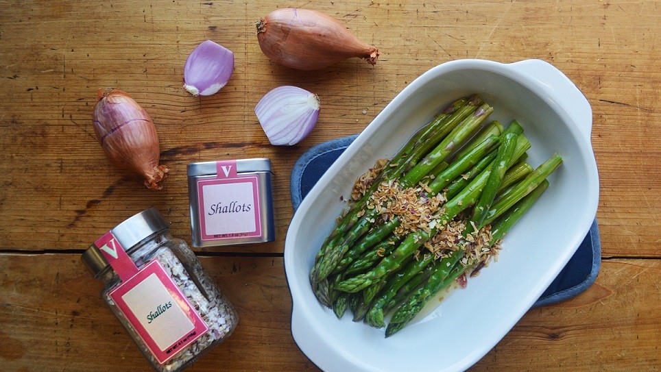 Image of Asparagus with Shallots