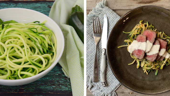 Roasted Garlic Zoodles