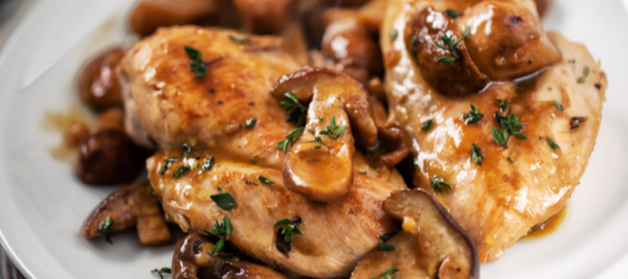 Smoky Chicken & Mushrooms