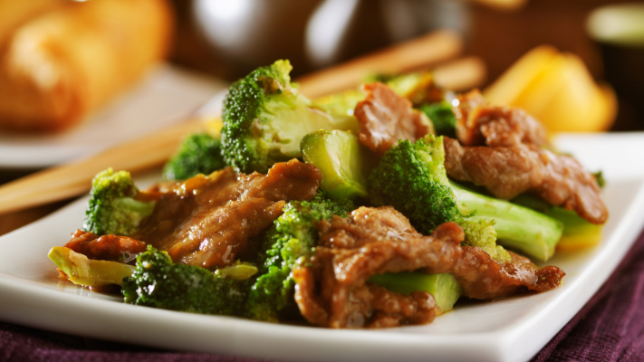 Image of Orange Scented Beef and Broccoli