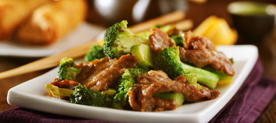 Orange Scented Beef and Broccoli