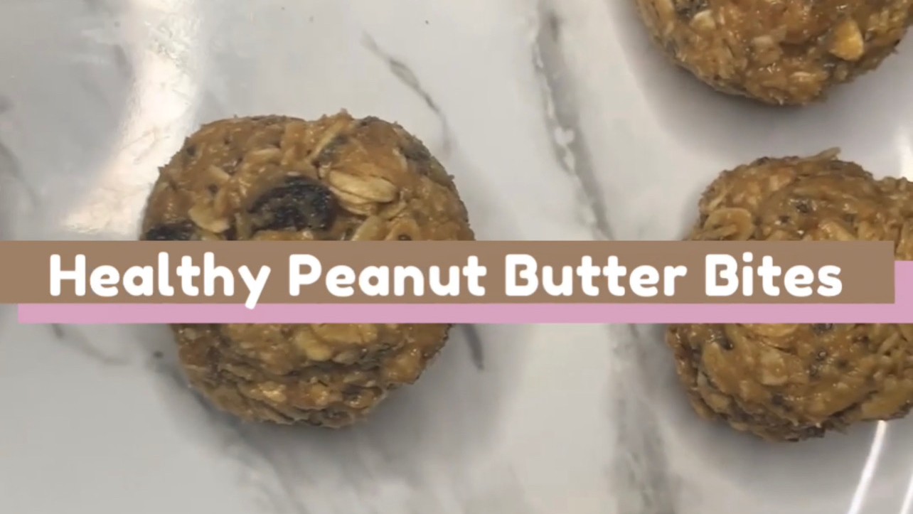Image of Healthy Peanut Butter Bites