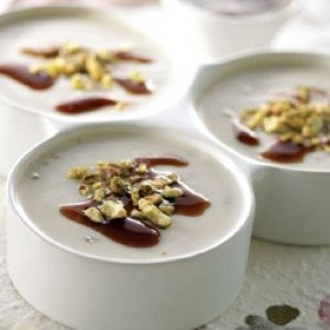 Image of Cooked Cream with Chios Mastiha and Pistachios