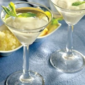 Image of Submarine Martini with Chios Mastiha Sugar Paste