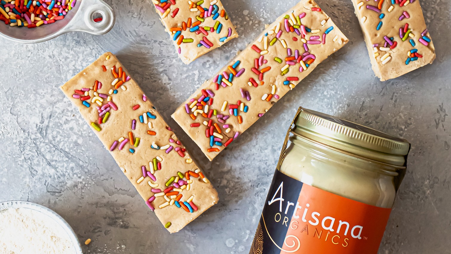 Image of Birthday Cake Protein Bars | Vegan