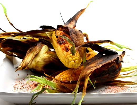 Image of Spicy Grilled Corn on the Cob