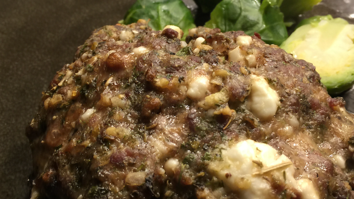 Greek Stuffed Mushrooms with Feta