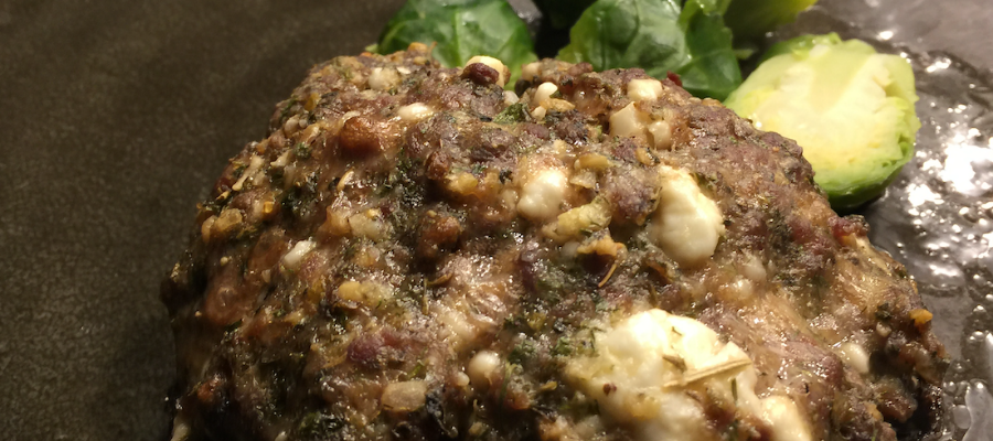 Greek Stuffed Mushrooms with Feta