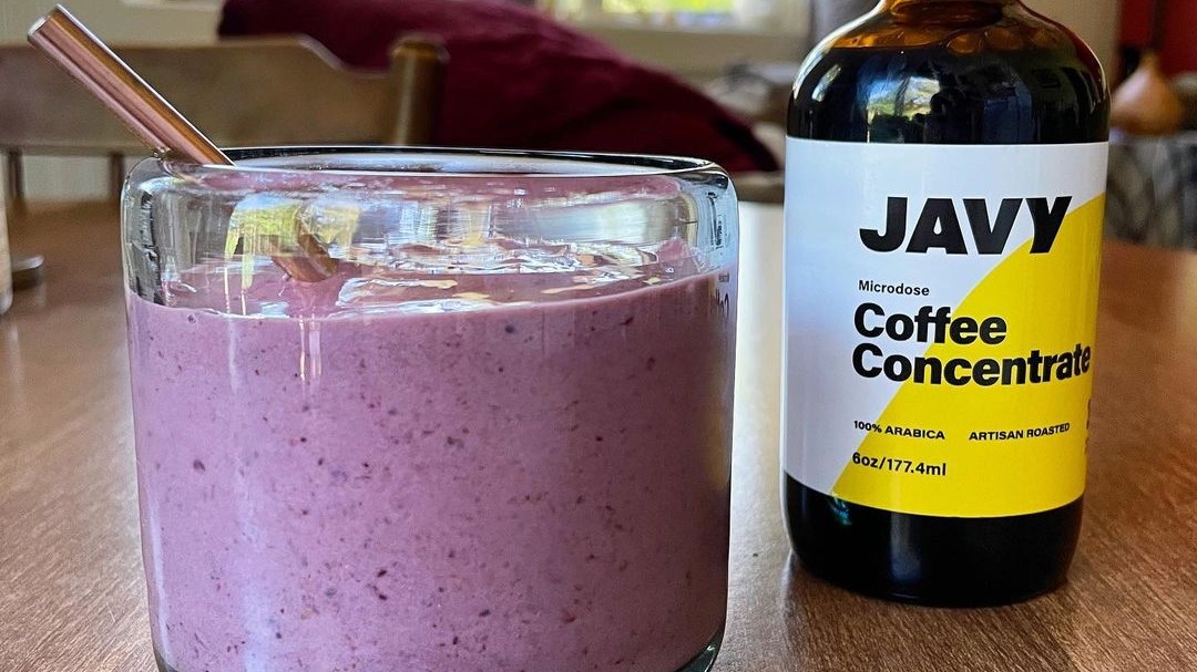 Image of Blueberry latte