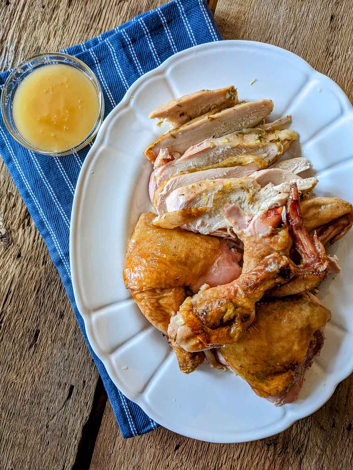 Honey Lemon Roast Chicken