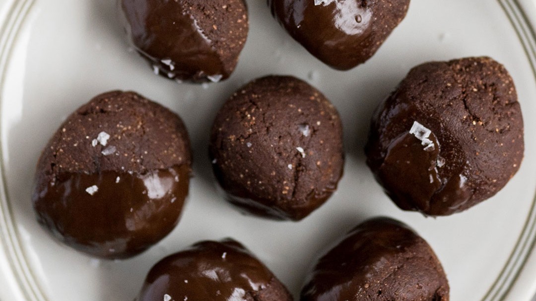 Image of Tahini Brownie Bites