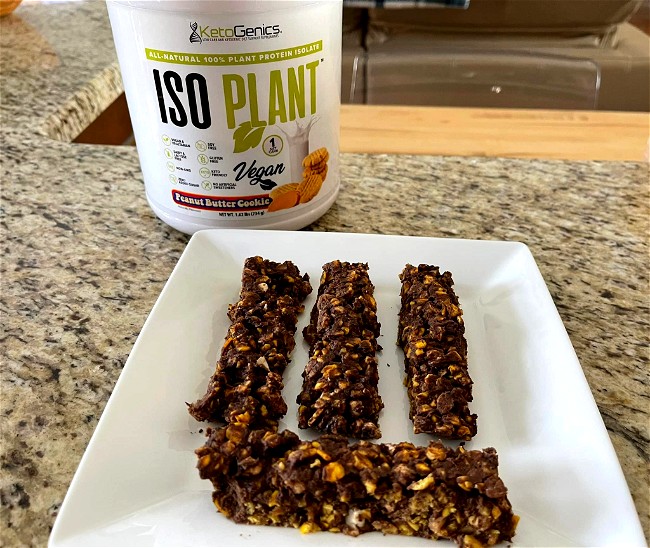 Image of Lupin Flakes Vegan Protein Bars - Low carb & Keto Friendly