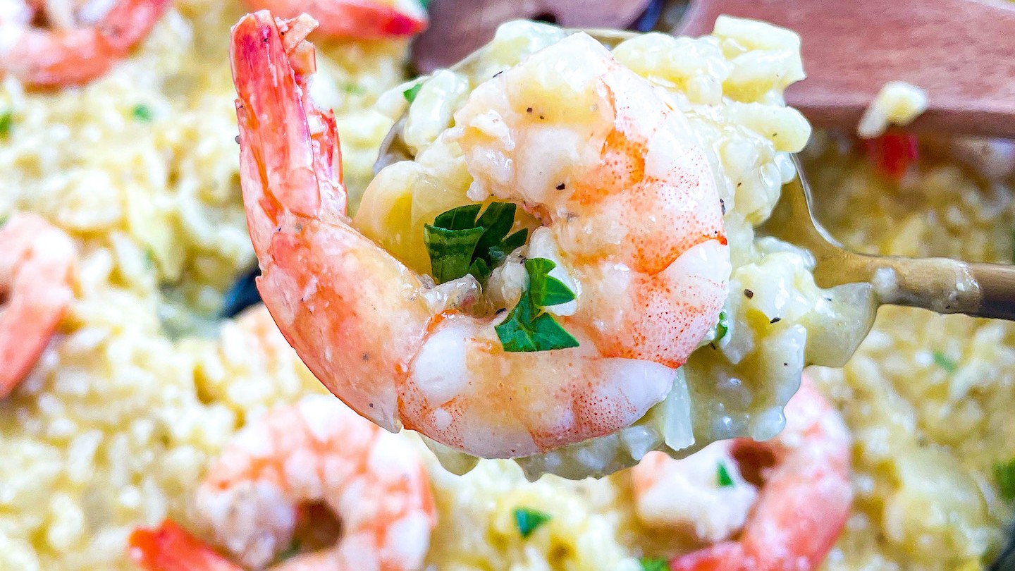 Image of Garlic Shrimp Risotto