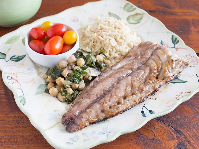 Image of Grilled Summer Bluefish Recipe
