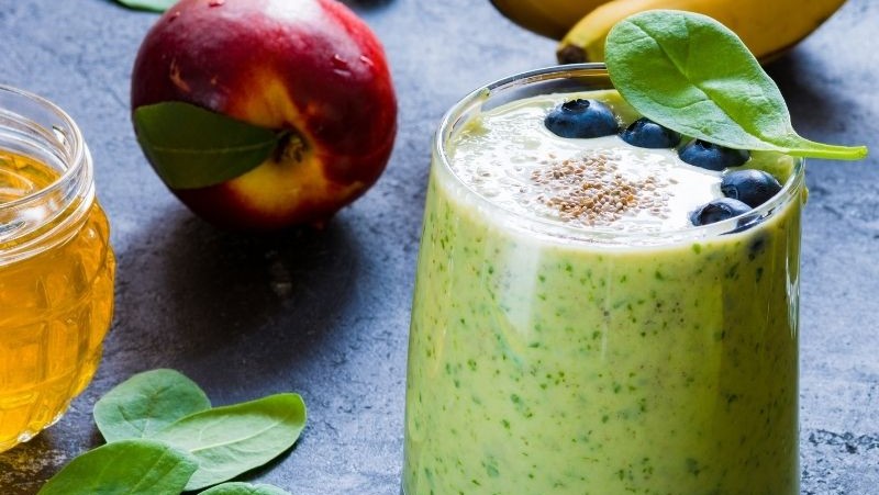 Image of Blueberry And Spinach Smoothie