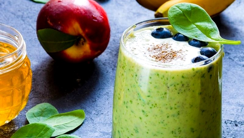 Image of Blueberry And Spinach Smoothie