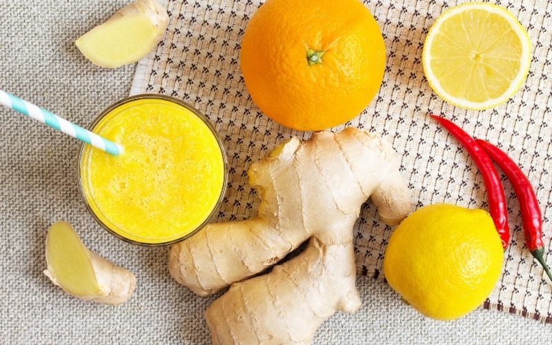 Orange And Ginger Smoothie