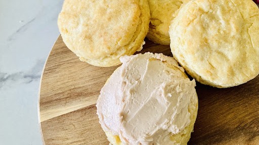 Image of Homemade Biscuits With Elderberry Whipped Butter