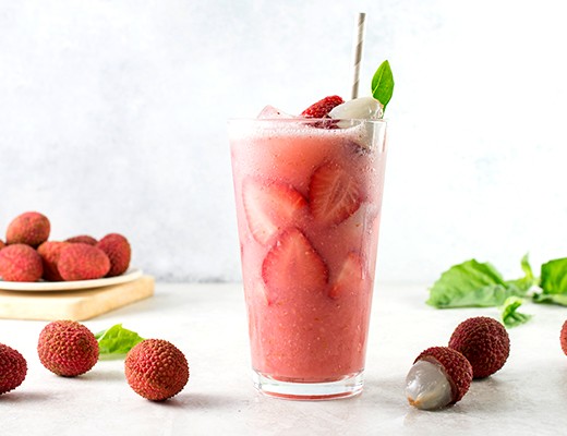 Image of Strawberry-Lychee Limeade