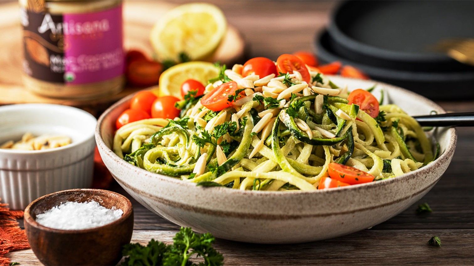 Image of Lemony, Creamy Zoodle Salad