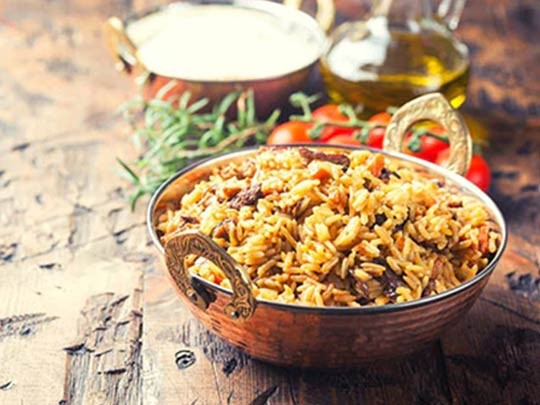 Image of Nine Spice Lamb and Rice Pilaf