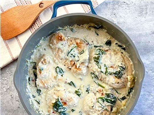 Image of Creamy Artichoke Chicken