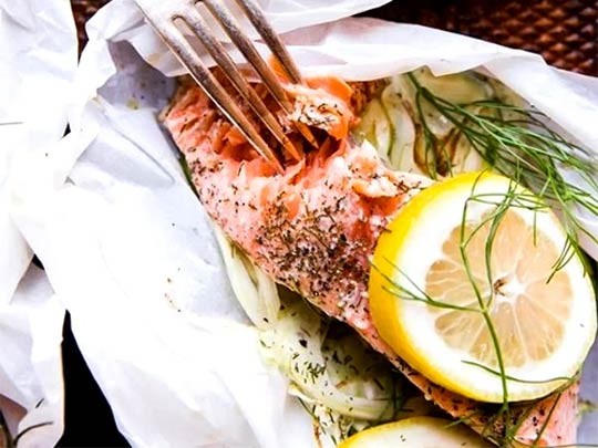 Image of Salmon in Parchment