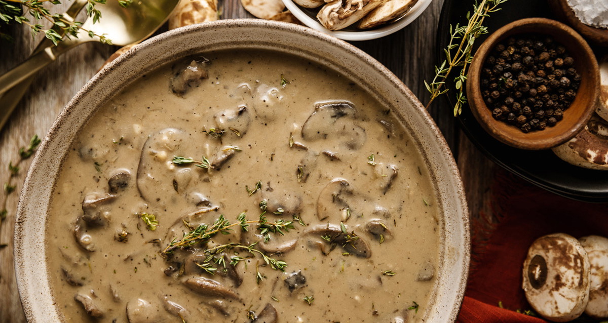Mushroom Gravy | Whole30 Compatible
