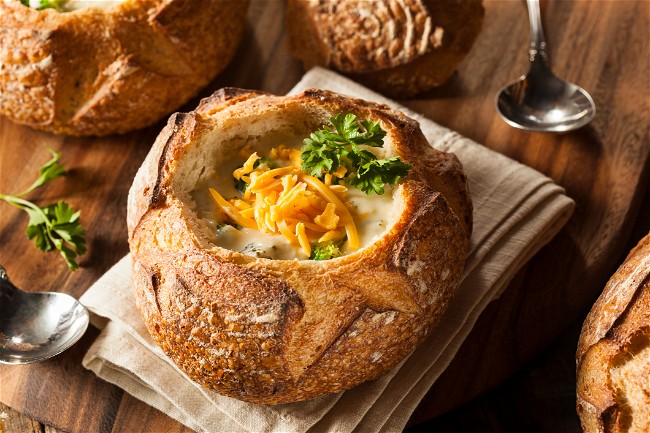 Image of Creamy Broccoli Cheddar Soup