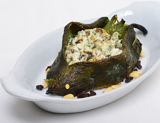 Image of Stuffed Pasilla Peppers