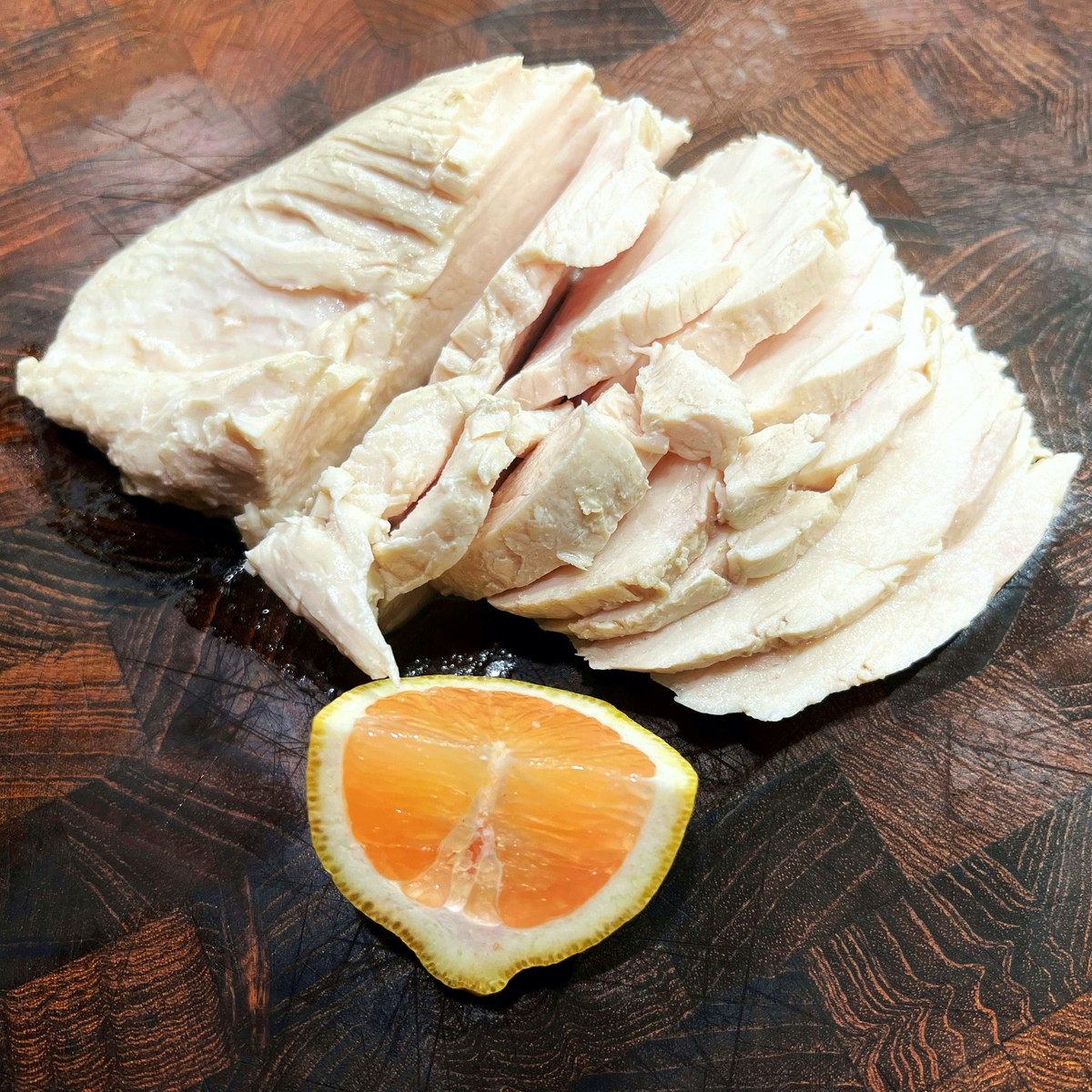 Poached Chicken Breast
