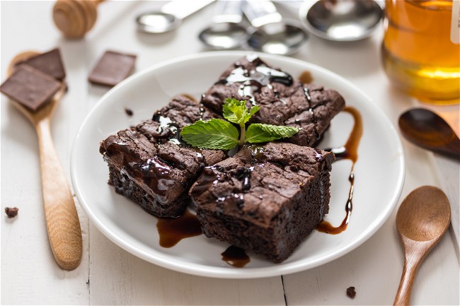 Image of Delicious Andes Mint Brownies