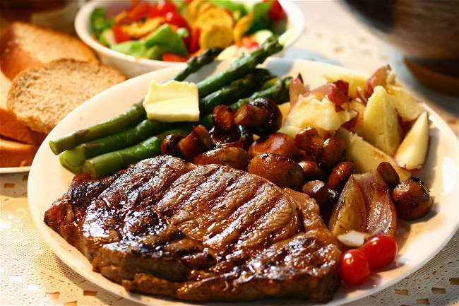 Image of New York Strip Skillet Dinner