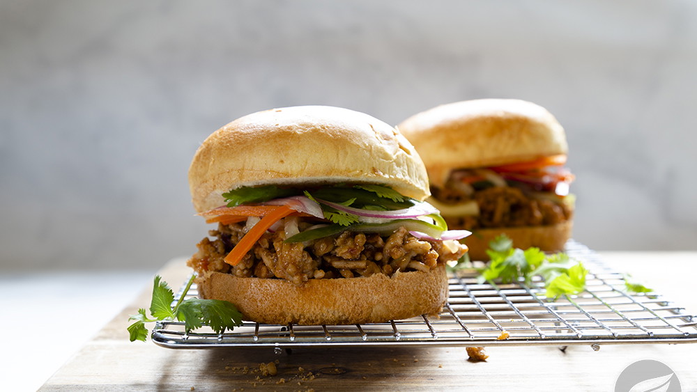 Image of Asian Sloppy Joes with Quick Pickled Veggies