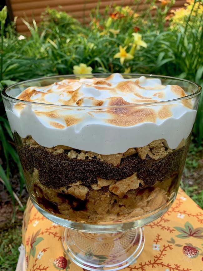 Image of PB & J S'mores Trifle