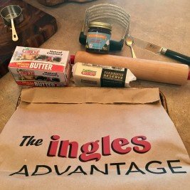 Image of Place the apple pie in a brown paper grocery bag,...