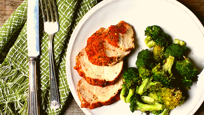 Nutty Charred Broccoli