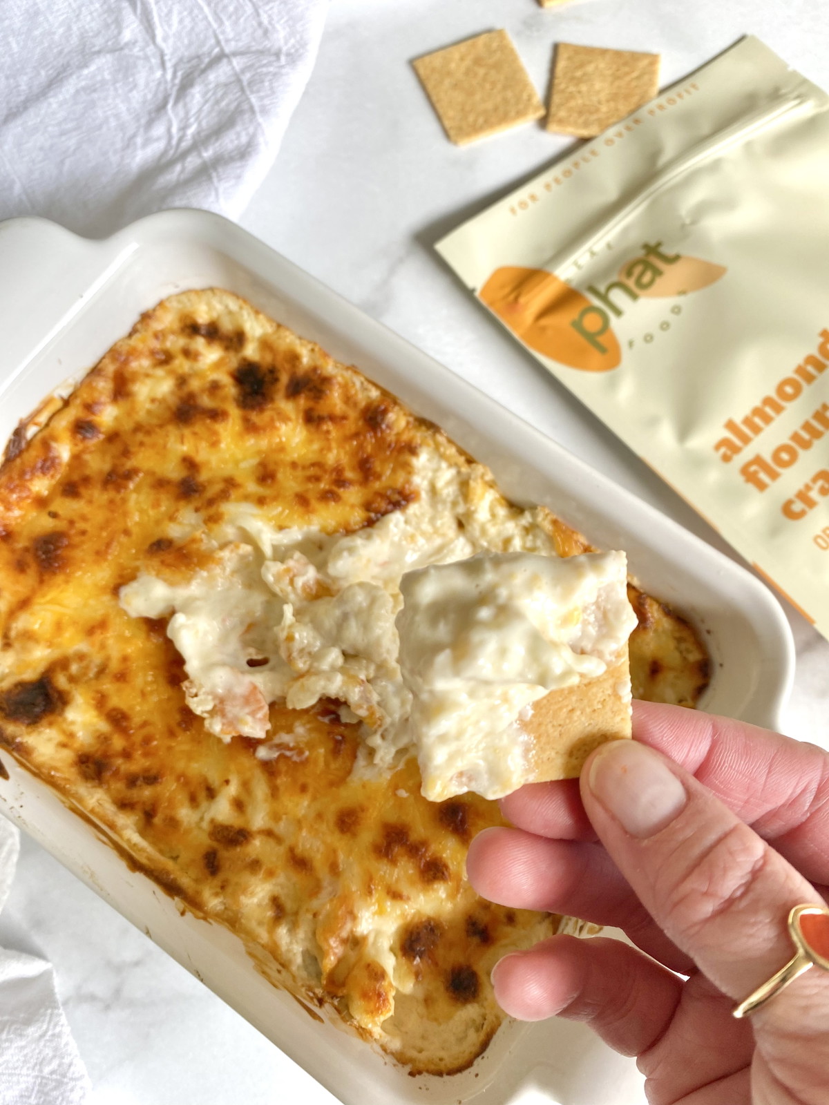 Crazy Delicious Low-Carb Crab Dip
