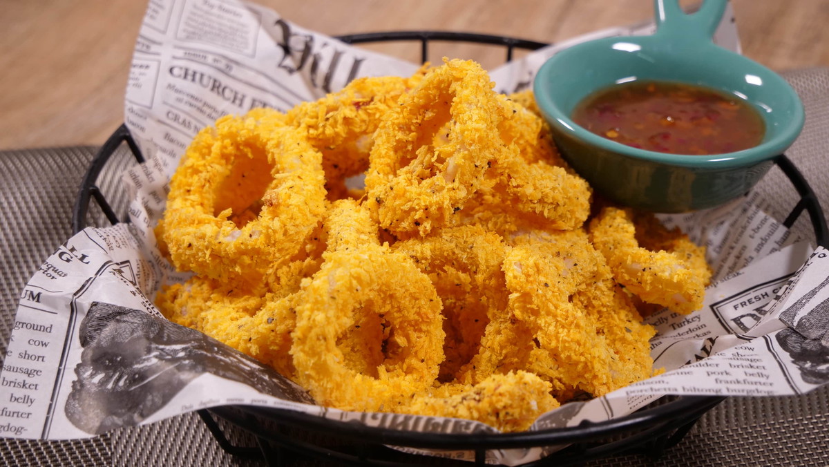 Air fryer Calamari