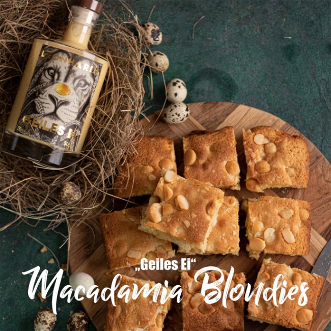 Image of Leonhardt Korn Macadamia Blondies