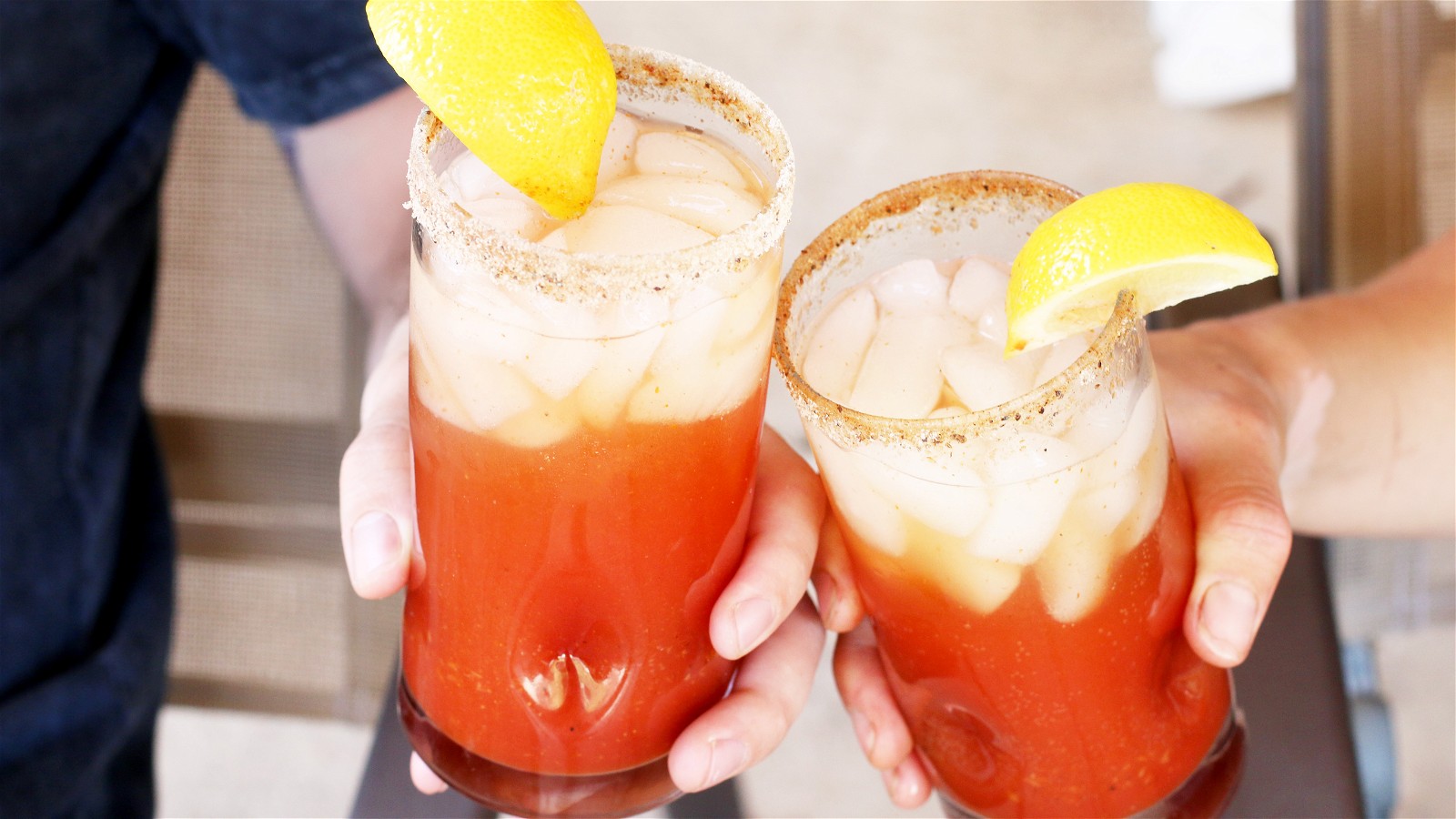 Easy Michelada Cocktail Recipe (Beer Bloody Mary)