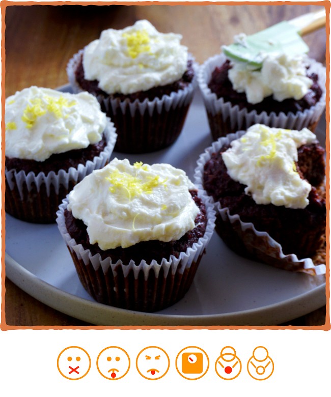 Image of Beetroot Red Velvet Cupcakes