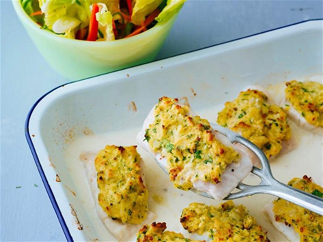 Image of Parmesan Crusted Cod Recipe