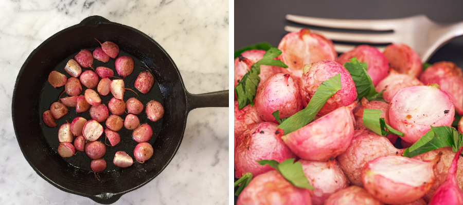 Roasted Red Radishes a Lean and Green Recipe