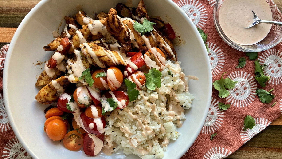 Well Seasoned Chicken Fajita Bowl