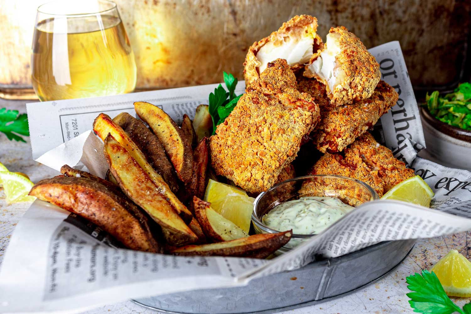 Fish and chips in hotsell air fryer